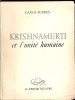 Krishnamurti et l’unité humaine. Carlo Suarès
