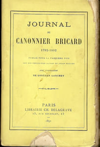 Journal du canonnier Bricard 1792-1802
