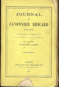 Journal du canonnier Bricard 1792-1802
