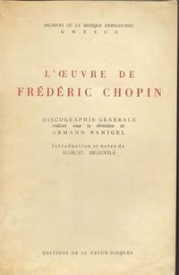 L’œuvre de Frédéric Chopin 