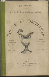 L’art de restaurer soi-même les faïences et porcelaines.
Cristaux, marbres, grès, terres cuites, biscuits, émaux, etc suivi de la restauration des ouvrages en laque de chine et du japon et des procédés pour blanchir et teindre l’ivoire.