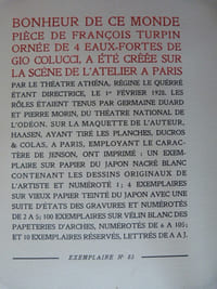 Bonheur de ce monde