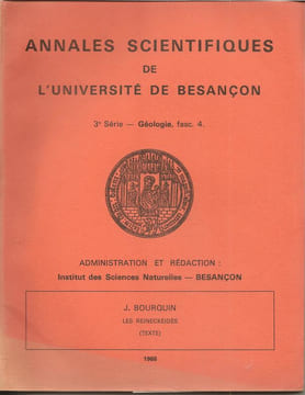 Les reineckéidés. Jean Bourquin