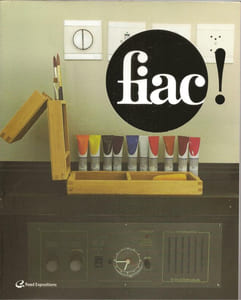 Catalogue fiac 2010 (Foire Internationale d’Art Contemporain), du 21 au 24 octobre 2010.
