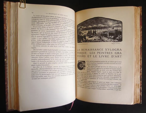 La technique moderne du bois gravé et les méthodes anciennes des xylographes du XVIe s. et des maîtres graveurs de Yédo - 1925 . BUSSET, Maurice 
