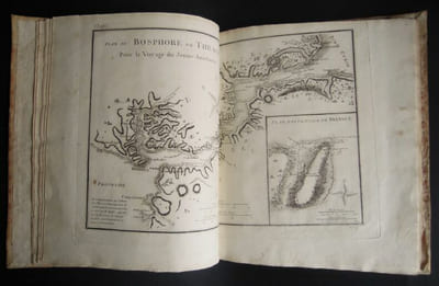Atlante al viaggio del giovine Anacarsi in Grecia nella metà del quarto secolo avanti l'era vulgare [Atlas du Voyage du jeune Anacharsis en Grèce] - 1793