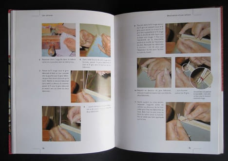 L'art de la reliure. Bradel, demi-reliure, pleine peau - 2002 . BRUNOT-FIEUX, Paule