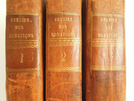 Traité des donations, des testamens et toutes autres dispositions gratuites - 1807. GRENIER, Jean