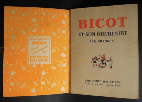 Bicot chef d'orchestre - [1937] . BRANNER 