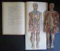 Le corps de l'homme - cinq planches coloriées à feulllets découpés et superposés - s. d. [1903] . PERRIER, Edmond 