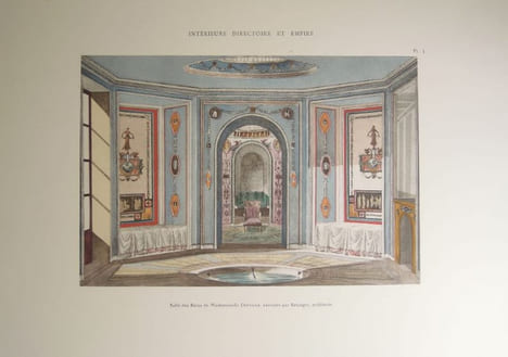 Intérieurs Directoire et Empire - 1932 . BELANGER, PERCIER, PRIEUR, SANTI