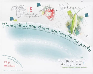 Pérégrinations d'une sauterelle au jardin - Papier Dessin - 2022