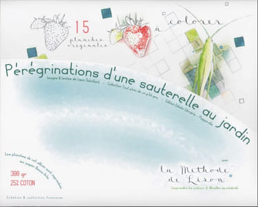 Pérégrinations d'une sauterelle au jardin - Papier Dessin aquarellable - 2022
