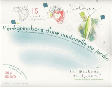 Pérégrinations d'une sauterelle au jardin - Papier Aquarelle - 2022