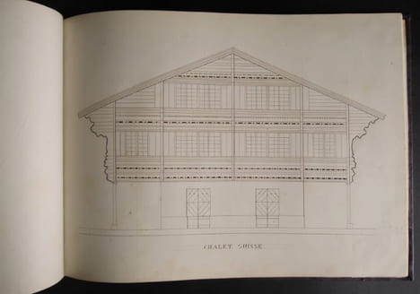 Dessin linéaire, Maria Vitrey, Deuxième classe - 1858. VITREY, Maria