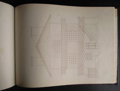 Dessin linéaire, Maria Vitrey, Deuxième classe - 1858