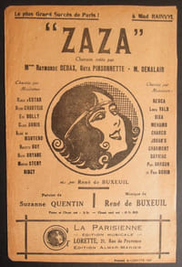 Lot de 130 partitions et paroles de chanson - [années 10, 20, 30 et 40]