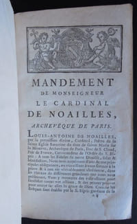 Heures imprimées par l'ordre de Monseigneur le Cardinal de Noailles, archevêque de Paris. Nouvelle édition - 1763