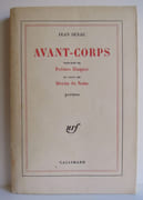Avant-corps, précédé de Poèmes iliaques et suivi de Diwân du Noûn - 1968 par SENAC, Jean - Image 1