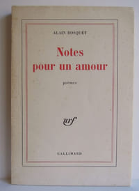Notes pour un amour - 1972