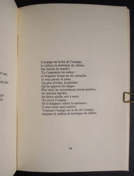 Notes pour un amour - 1972. BOSQUET, Alain