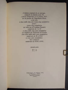 Notes pour un amour - 1972