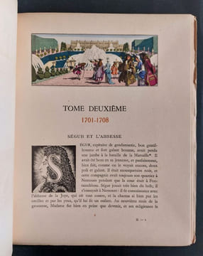 Mémoires, Les Meilleures Pages illustrées - 1949. SAINT-SIMON, BRISSAUD, Pierre