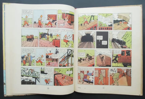 Les aventures de Tintin - L'île noire - B22 bis - 1957. HERGE (Georges Rémi, dit)
