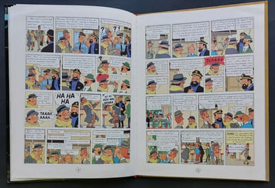Les aventures de Tintin - Vol 714 pour Sydney -  B39 - 1971