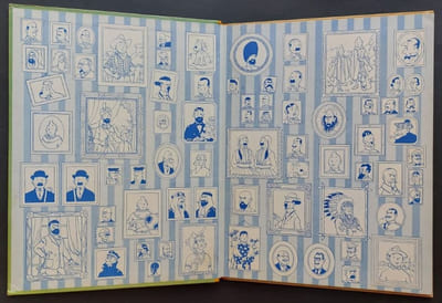 Les aventures de Tintin - Les 7 boules de cristal - B24 - 1958