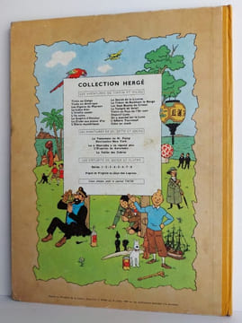 Les aventures de Tintin - Les 7 boules de cristal - B24 - 1958. HERGE (Georges Rémi, dit)