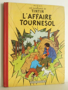 Les aventures de Tintin - L'affaire Tournesol - B19 - 1956 - EO France