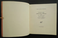 Présentation critique d'Hortense Flexner suivie d'un choix de Poèmes - 1979