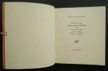 Présentation critique d'Hortense Flexner suivie d'un choix de Poèmes - 1979 . FLEXNER, Hortense, YOURCENAR, Marguerite 