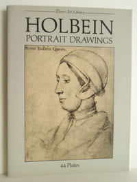 Holbein portrait drawings - 44 plates - 1985