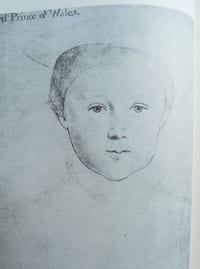 Holbein portrait drawings - 44 plates - 1985