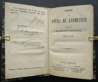 Abrégé du cours de géométrie appliquée au dessin linéaire - [1859?, 1872?] 