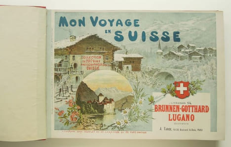 Mon voyage en Suisse - [vers 1890?]. [BACHELIN, Jean]