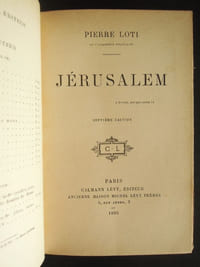 Jérusalem - 1895