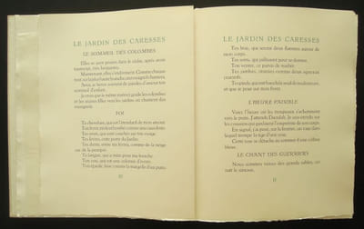 Le jardin des caresses - 1954
