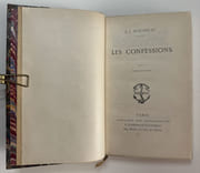 Les confessions - tome premier, tome deuxième - [1928 ?] par ROUSSEAU, Jean-Jacques - Image 3