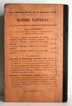 Botanique - Histoire naturelle pour les classes élémentaires - 1896. GUIBERT, J.