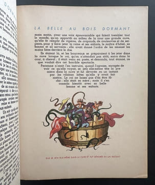 La Belle au bois dormant - EO 1947. CALVO, PERRAULT, Conte de
