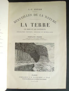 Merveilles de la nature, La Terre, Les mers et les continents, géographie physique, géologie et minéralogie - 1892