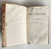 Itinéraire de Paris à Jérusalem et de Jérusalem à Paris - [vers 1880 ?] par CHATEAUBRIAND, François-René de  - Image 2