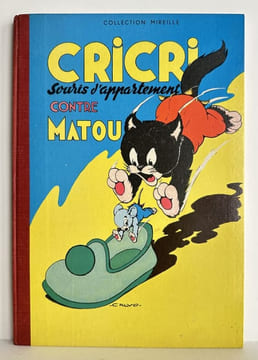 Cricri souris d'appartement contre Matou - [1950?, 1957?]. CALVO
