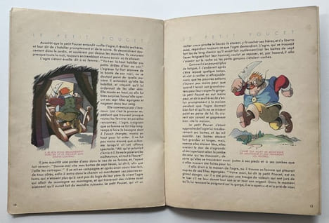 Le petit Poucet - 1947. CALVO, PERRAULT, Conte de