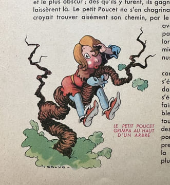 Le petit Poucet - 1947. CALVO, PERRAULT, Conte de