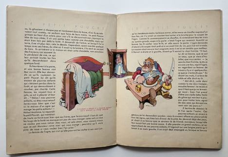 Le petit Poucet - 1947. CALVO, PERRAULT, Conte de