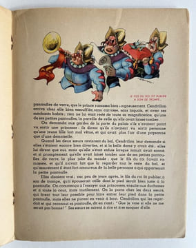 Cendrillon et Le petit chaperon rouge - 1947. CALVO, PERRAULT, Conte de